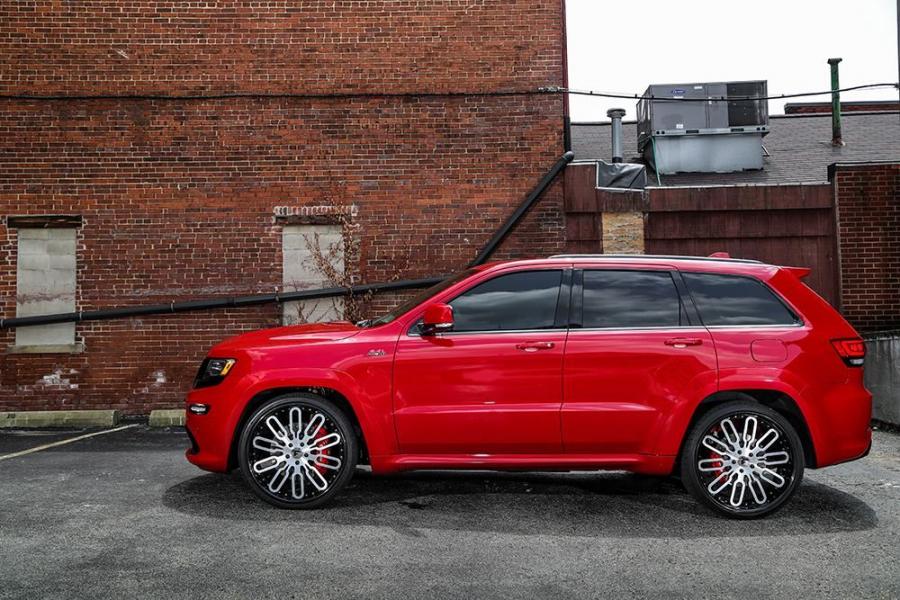  Jeep Grand Cherokee SRT8 by Forgiato Wheels 2014 года  (фото 5 из 8)